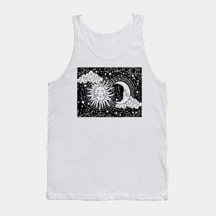 sun and moon Tank Top